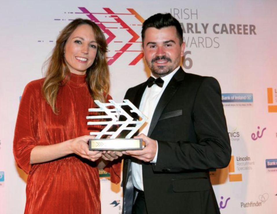 Winner, #1 in Tech — Irish Career Awards